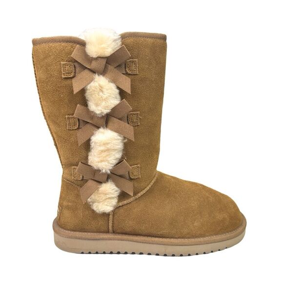 Koolaburra by UGG Victoria Tall Boots - Style No. 1015875 - Chesnut - Size 8 - Picture 1 of 8